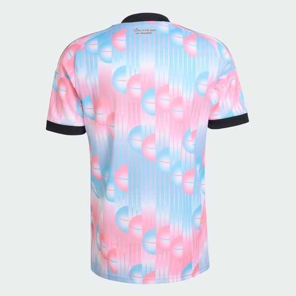 Adidas 愛迪達 Rbfa A Jsy JM8386 男 T恤 藍粉 世界盃 比利時 客場球衣