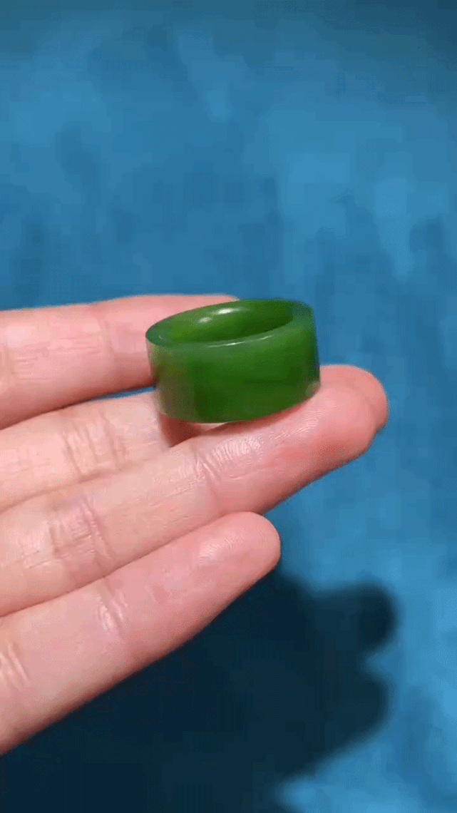 325248 和田玉碧玉指環