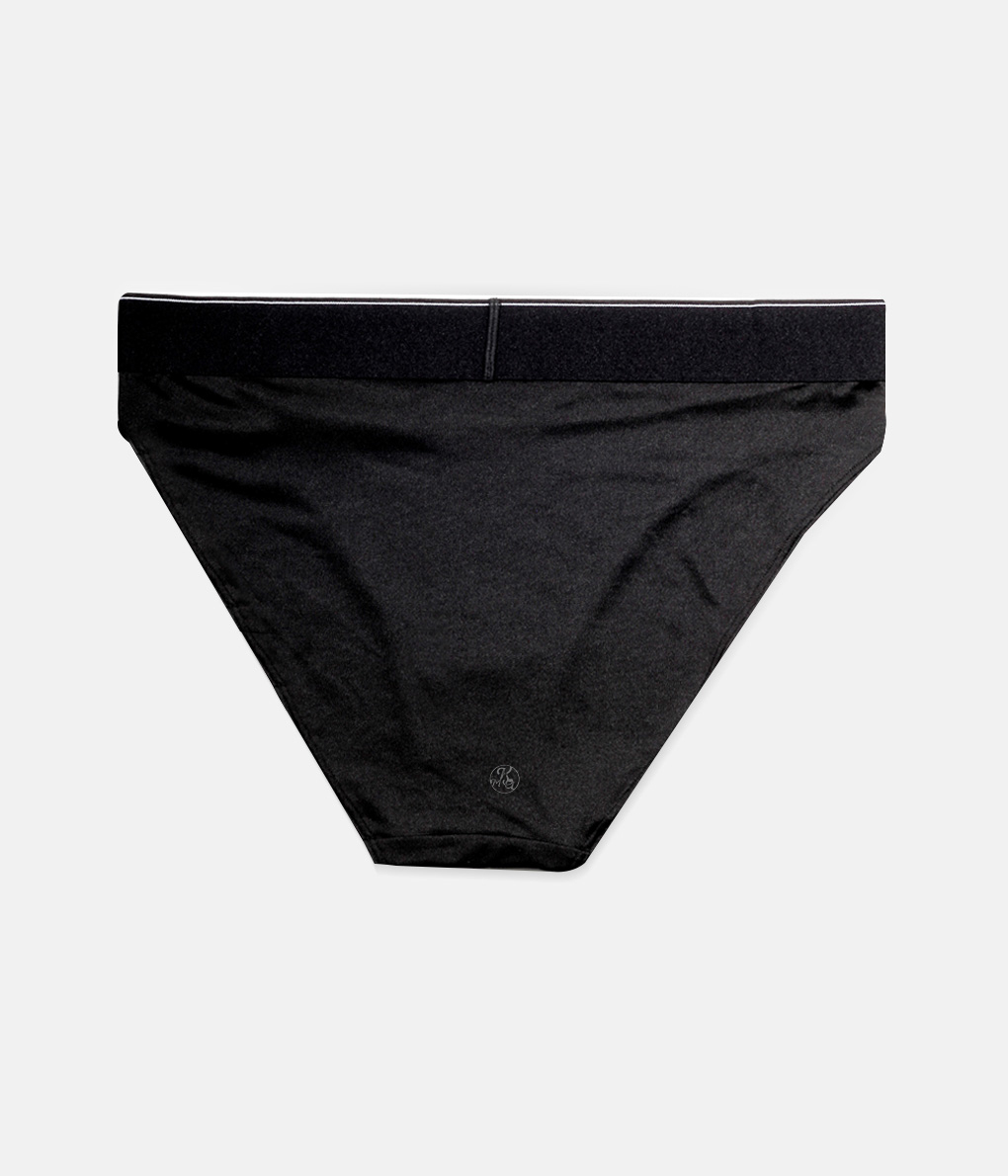 Calvin Klein Graphic Monogram 高腰比基尼內褲 (QF8705)