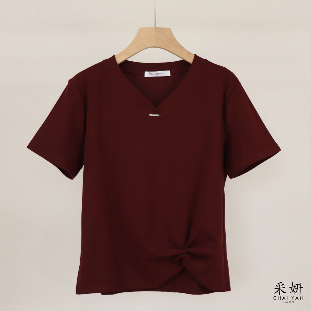 單結高彈短袖上衣