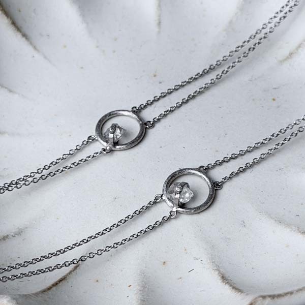 紐約赫基蒙閃靈鑽手鍊