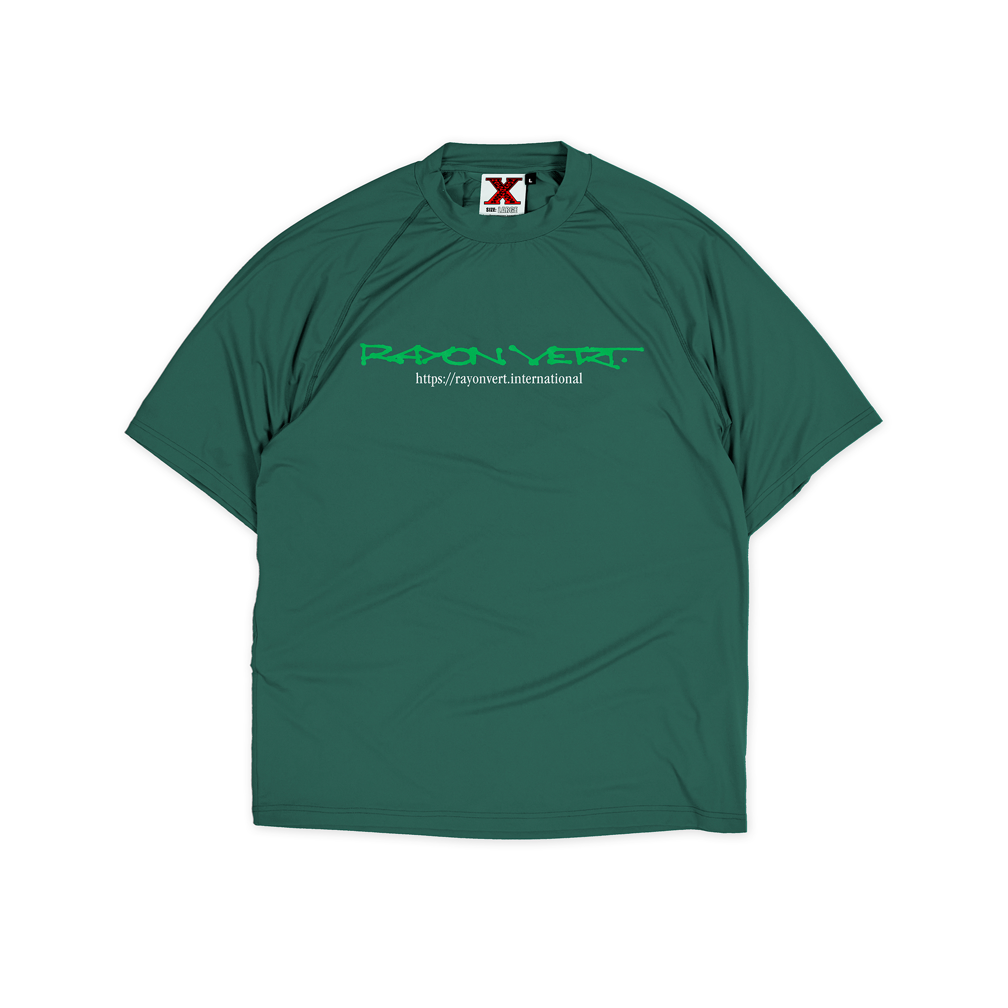 Rayon Vert｜Website Xformance T-Shirt "Guerrilla Green"