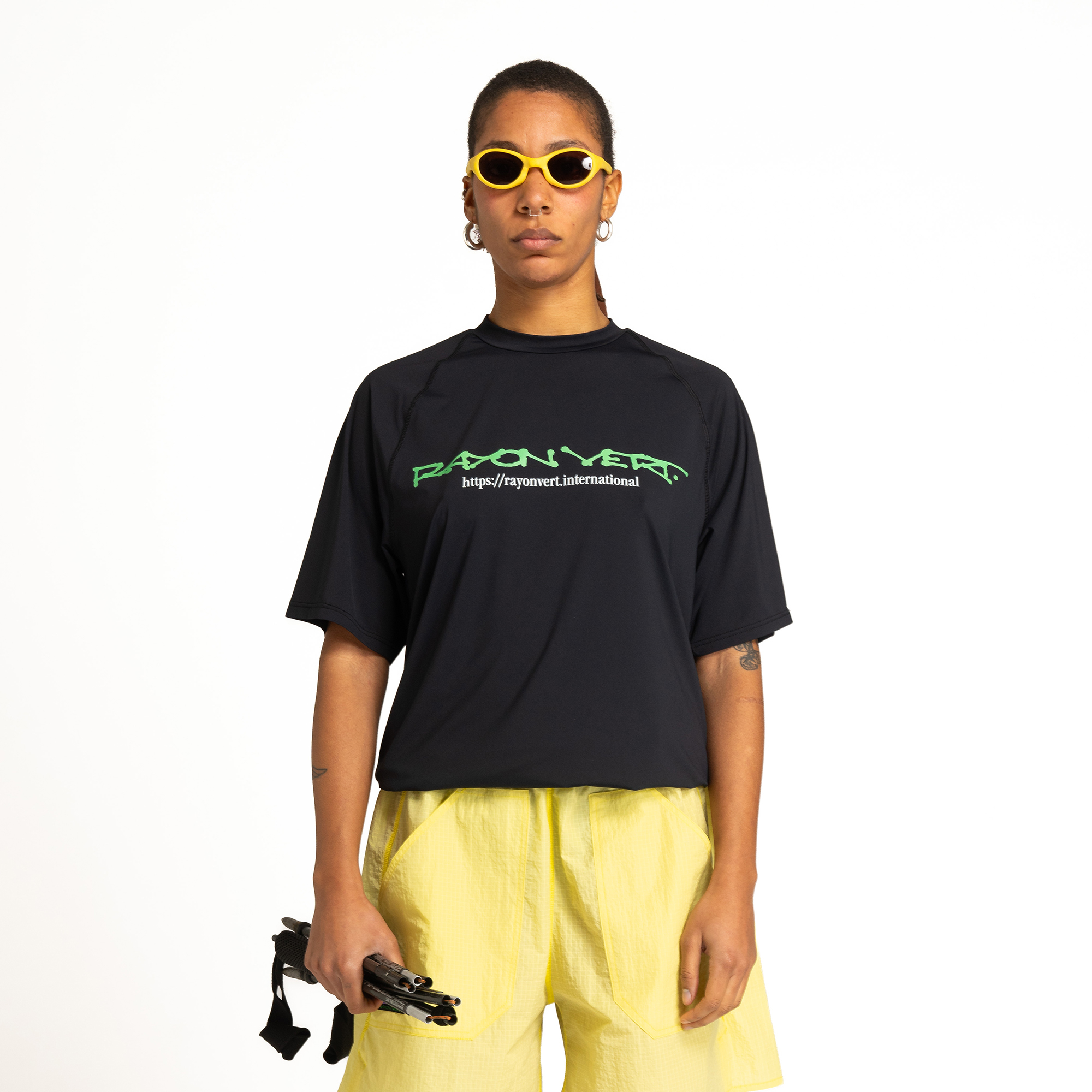 Rayon Vert｜Website Xformance T-Shirt "Golgotha Black"