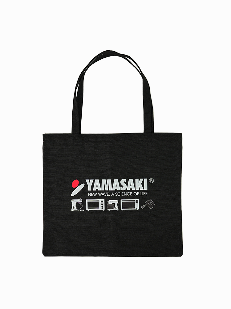 山崎品牌環保購物袋/帆布袋｜黑