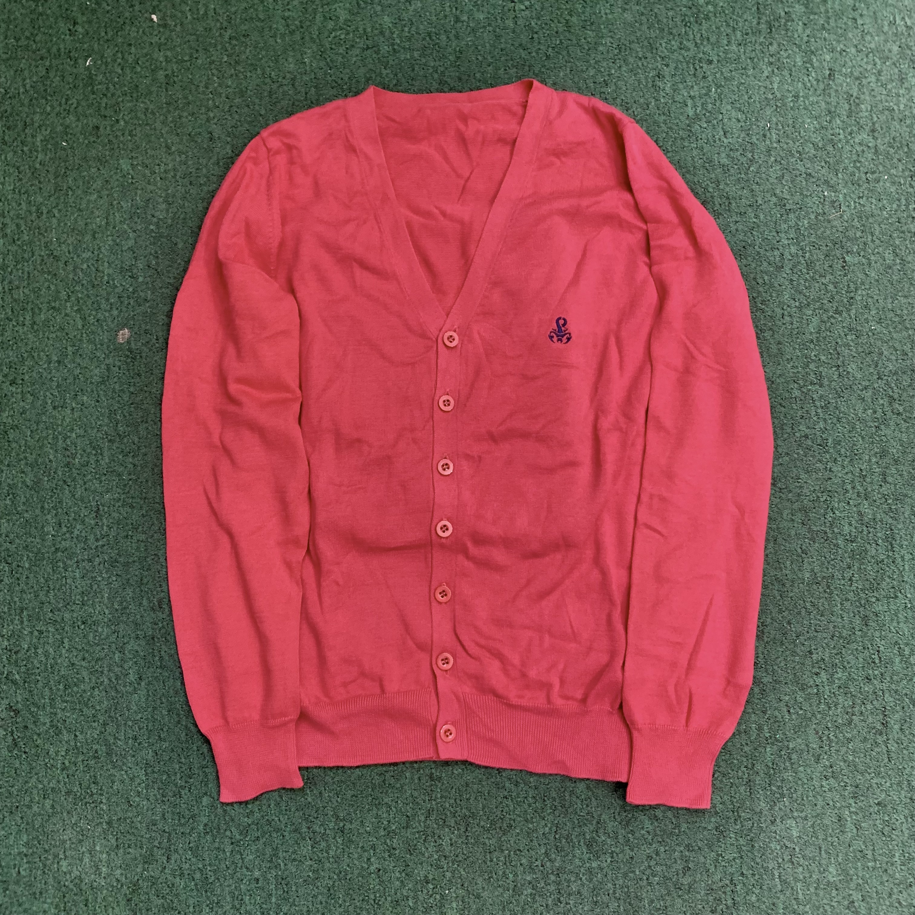 SOPHNET SCORPION LOGO BUTTON CARDIGAN ((S+)) *新品 (未使用) - PINK SIZE M IN STOCK NOW (現貨發售中)