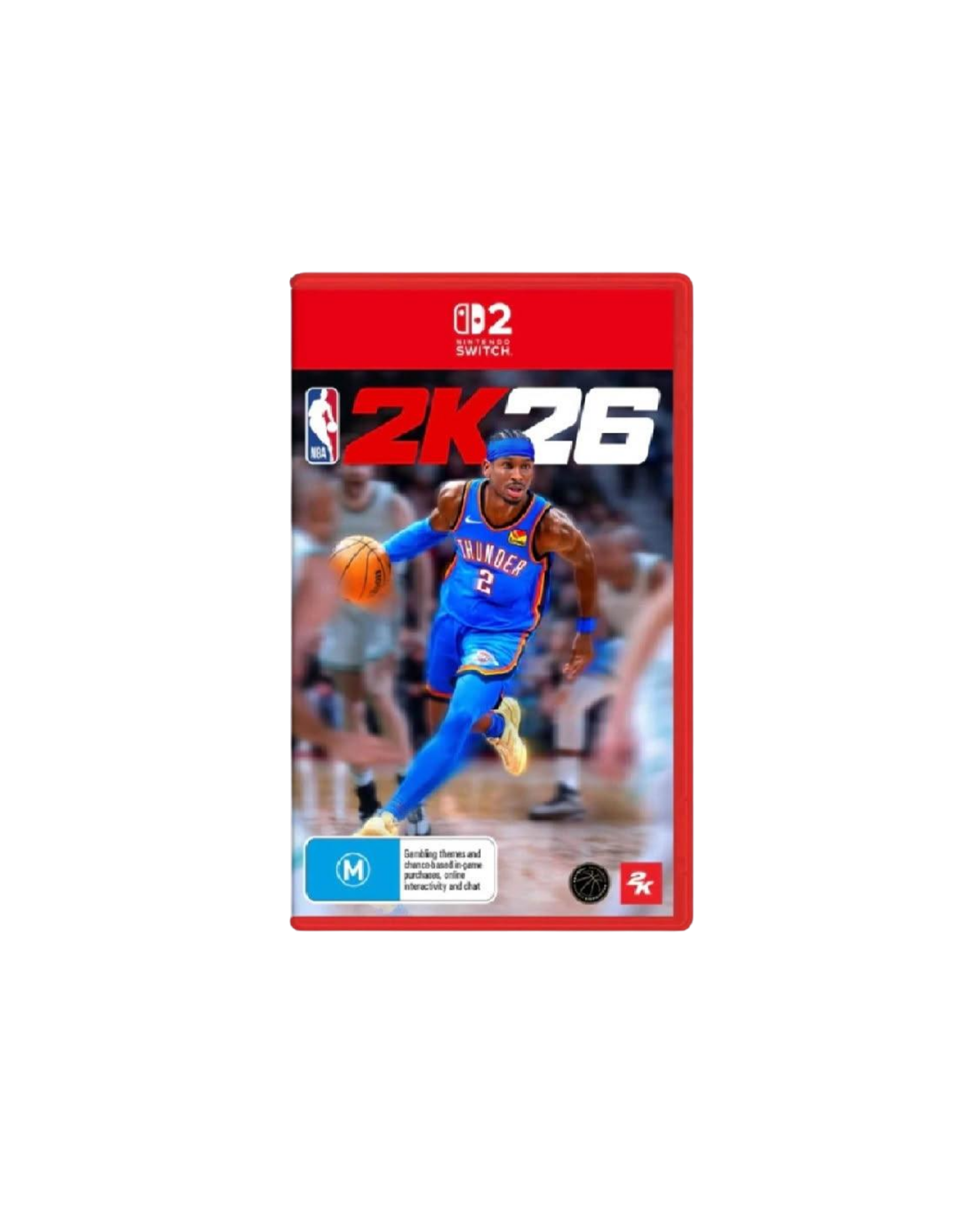 [單次型出租方案] Nintendo 任天堂NS2《 2K26 》中文版 鑰匙卡 - Switch 2遊戲出租 (無單租 | 需預約排單)