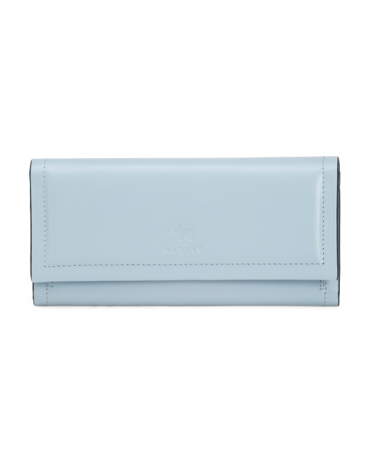 【預購】RADLEY LONDON H040809 經典真皮翻蓋長銀包