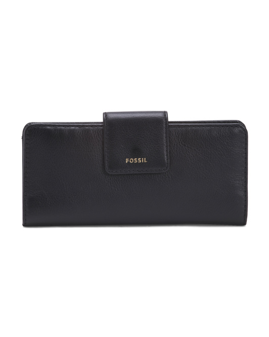 【預購】FOSSIL H040811 經典真皮纖薄信封手拿包銀包