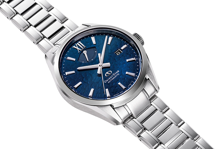 萬年鐘錶 - 東方錶  ORIENT STAR  東方之星 M34 F8 深藍色宇宙60小時動力儲存機械錶 RE-BX0004L 錶徑 : 40mm