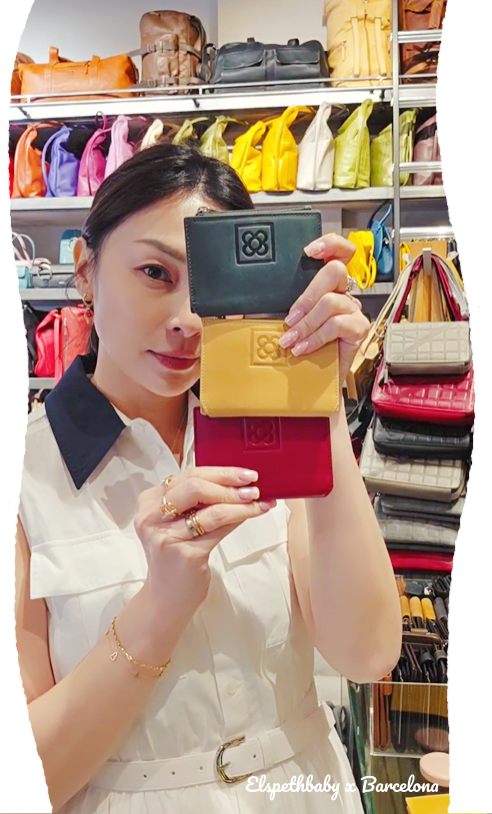 西班牙代購 808N Barcelona tile wallet V款