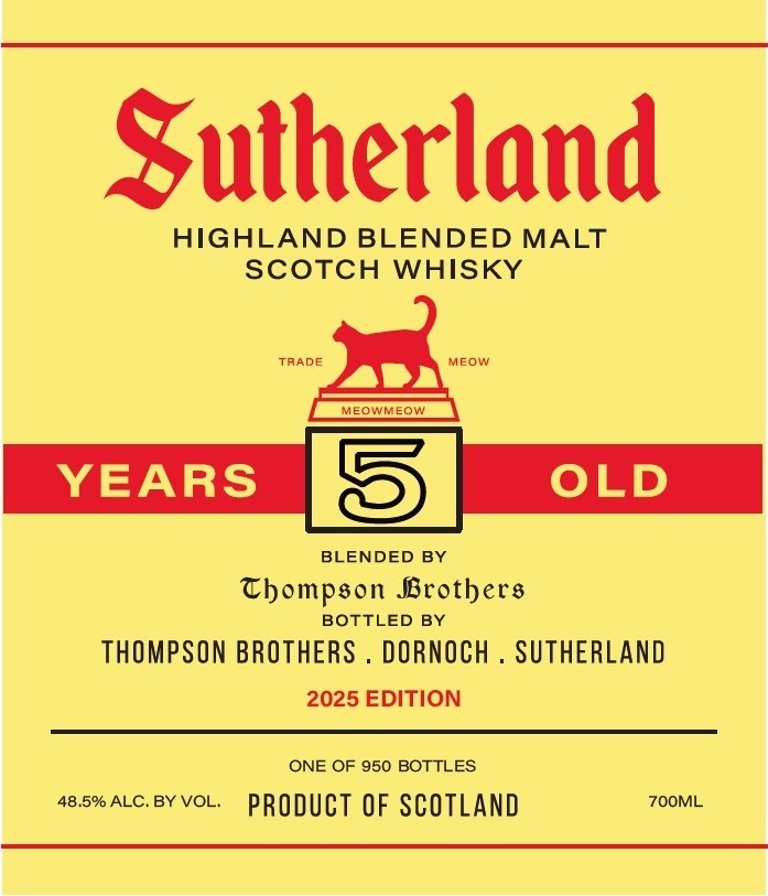 Highland Blended Malt 5YO (IV) 48.5% Thompson Bros. (預售 - 預計4月尾到貨！）