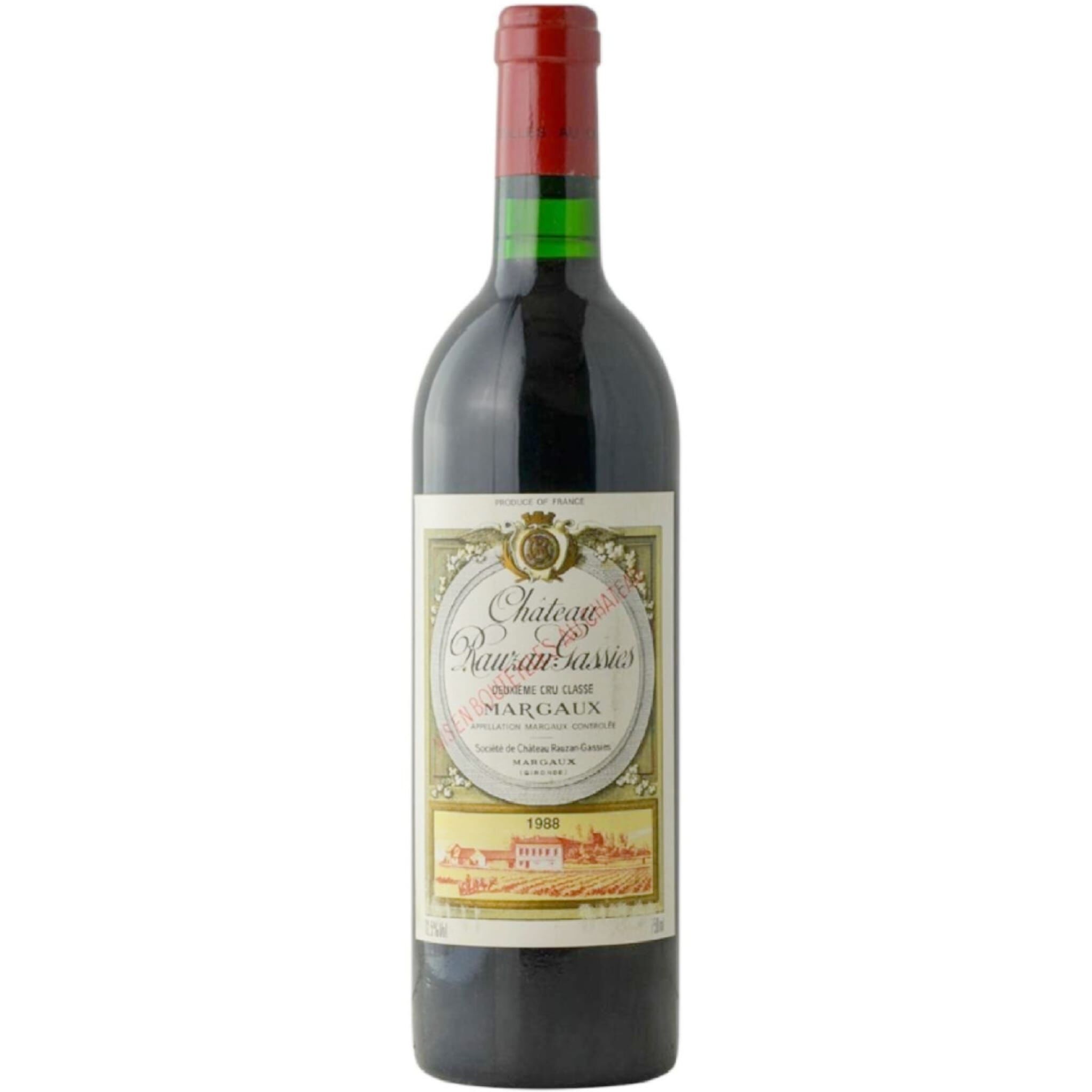 1988 Château Rauzan Gassies