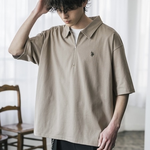 ROCKY MONROE x U.S. POLO ASSN. 半拉鏈 POLO衫 短袖 上衣 104723888