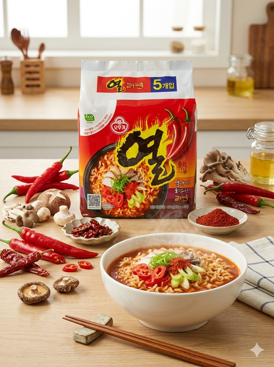 【 4/14收單 】Ottogi 不倒翁 熱拉麵 (5入/袋)