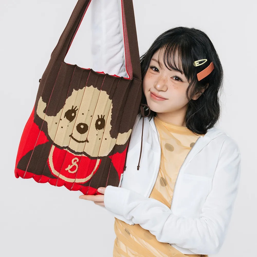 JOSEPH & STACEY Lucky Pleats Knit M STARRY Monchhichi Boy