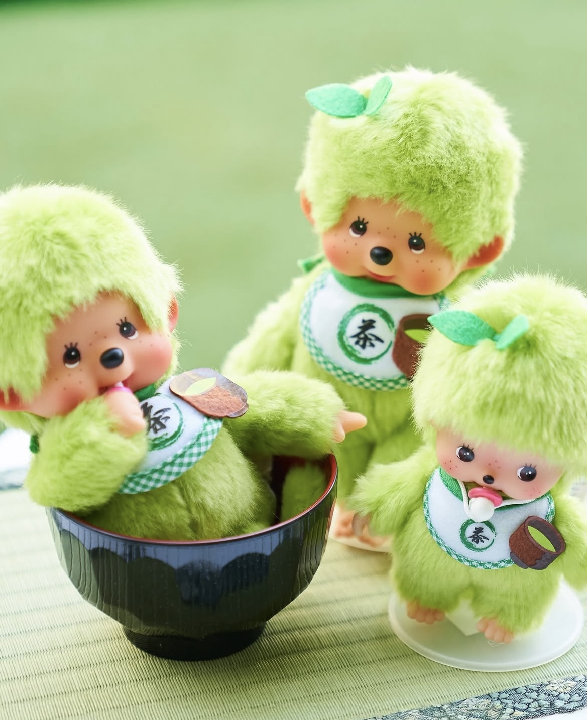MONCHHICHI 蒙奇奇 抹茶 系列 吊飾
