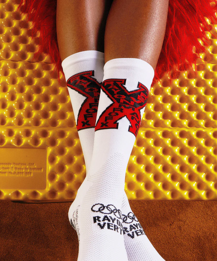Rayon Vert｜Xformance Socks "Ghost White"