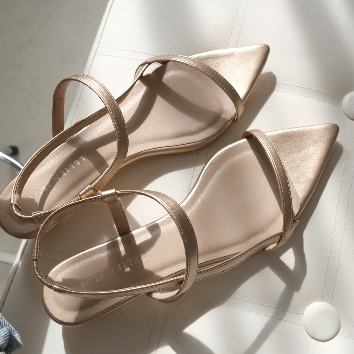 渡假時尚 尖頭綁帶涼鞋 【CX3125】