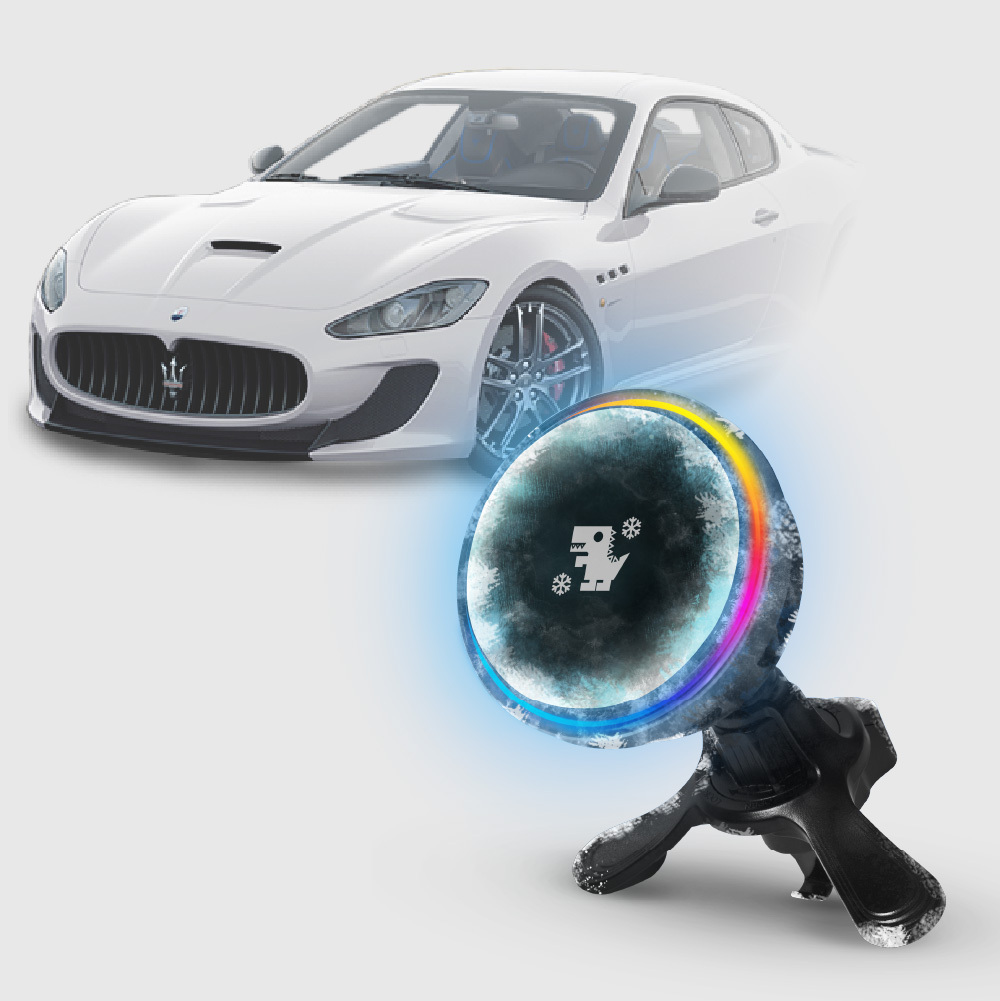 MASERATI GRANTURISMO 系列｜XILLA黑鏡冰核智充手機架