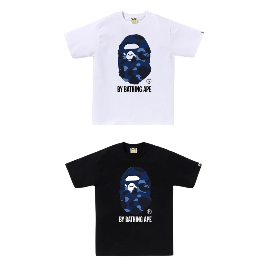 PABR COLOR CAMO BIG BAPE HEAD 迷彩猿人頭 301020