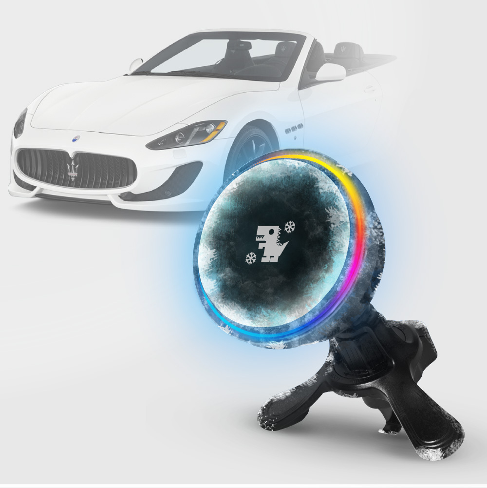 MASERATI GRANCABRIO 系列｜XILLA黑鏡冰核智充手機架