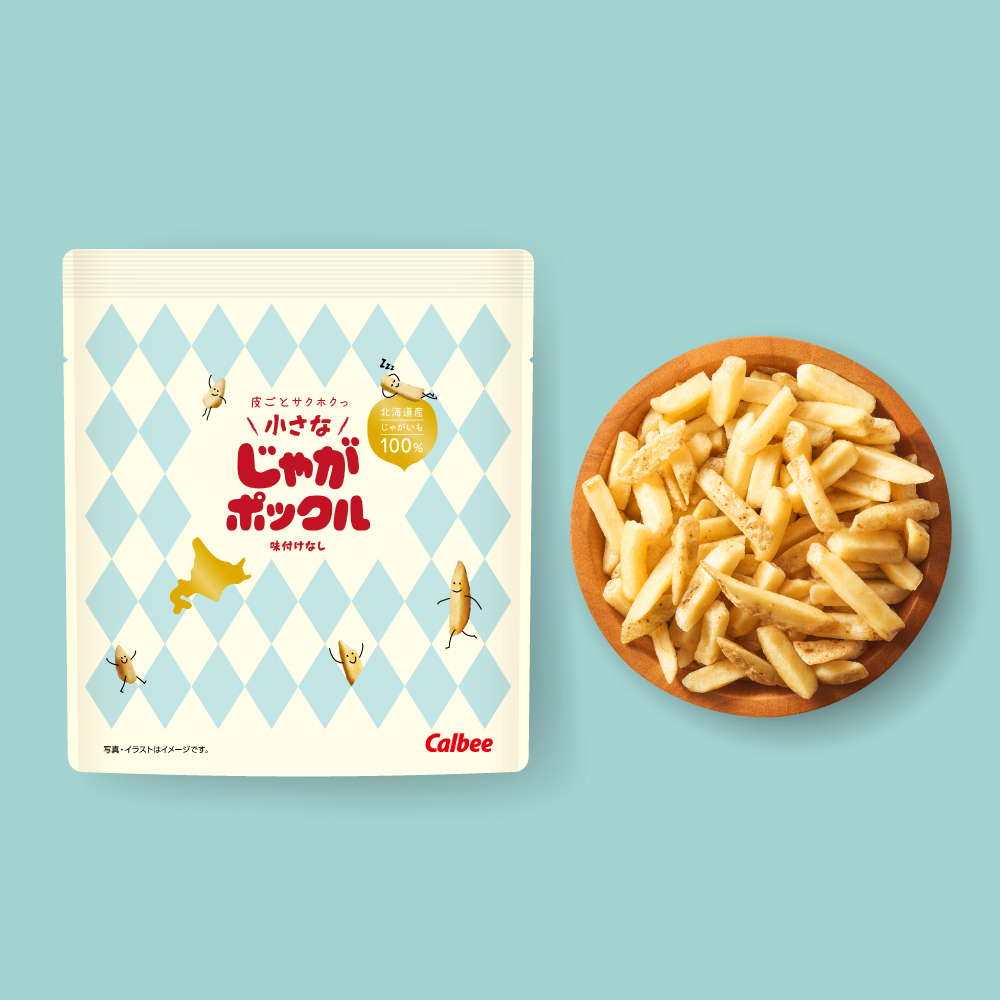 [連線] 北海道名產 薯條三兄弟 Jaga Pokkuru 無調味