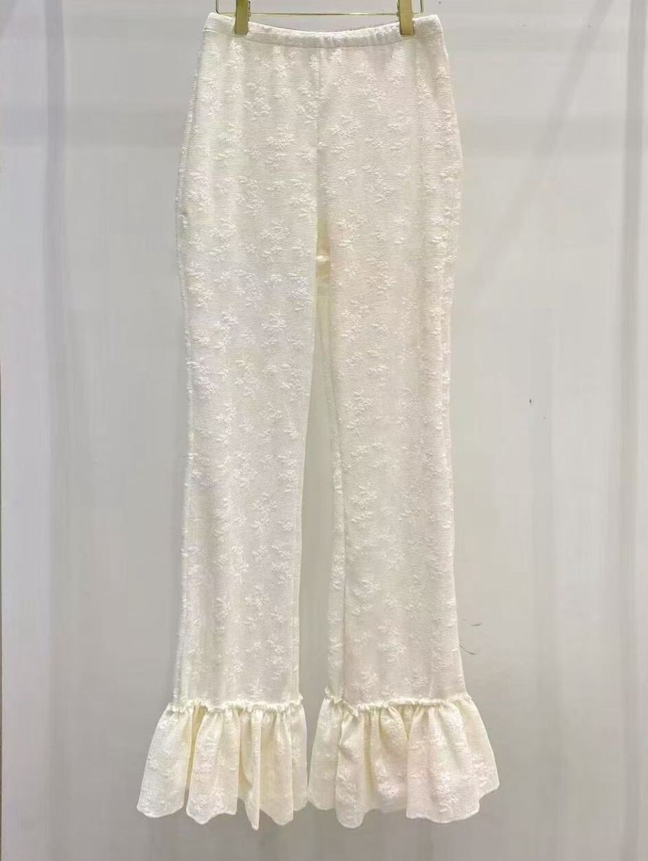 OT35  LACE褲  腰 25-41 HIP 33-48 長40.5 $489 (一口價)