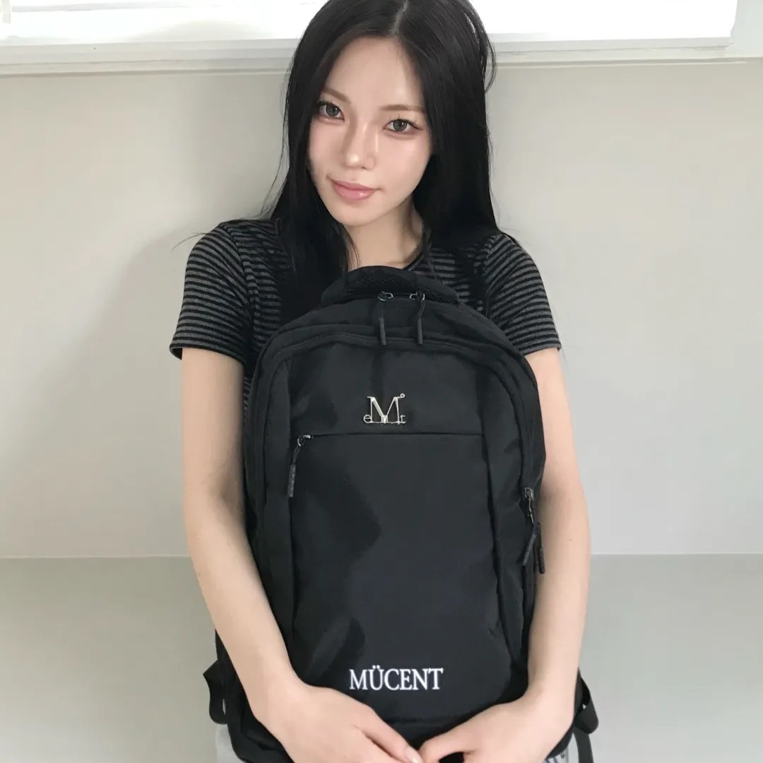 （現貨）韓國 MUCENT MIKEY LOGO B ACK PACK 後背包 雙肩包