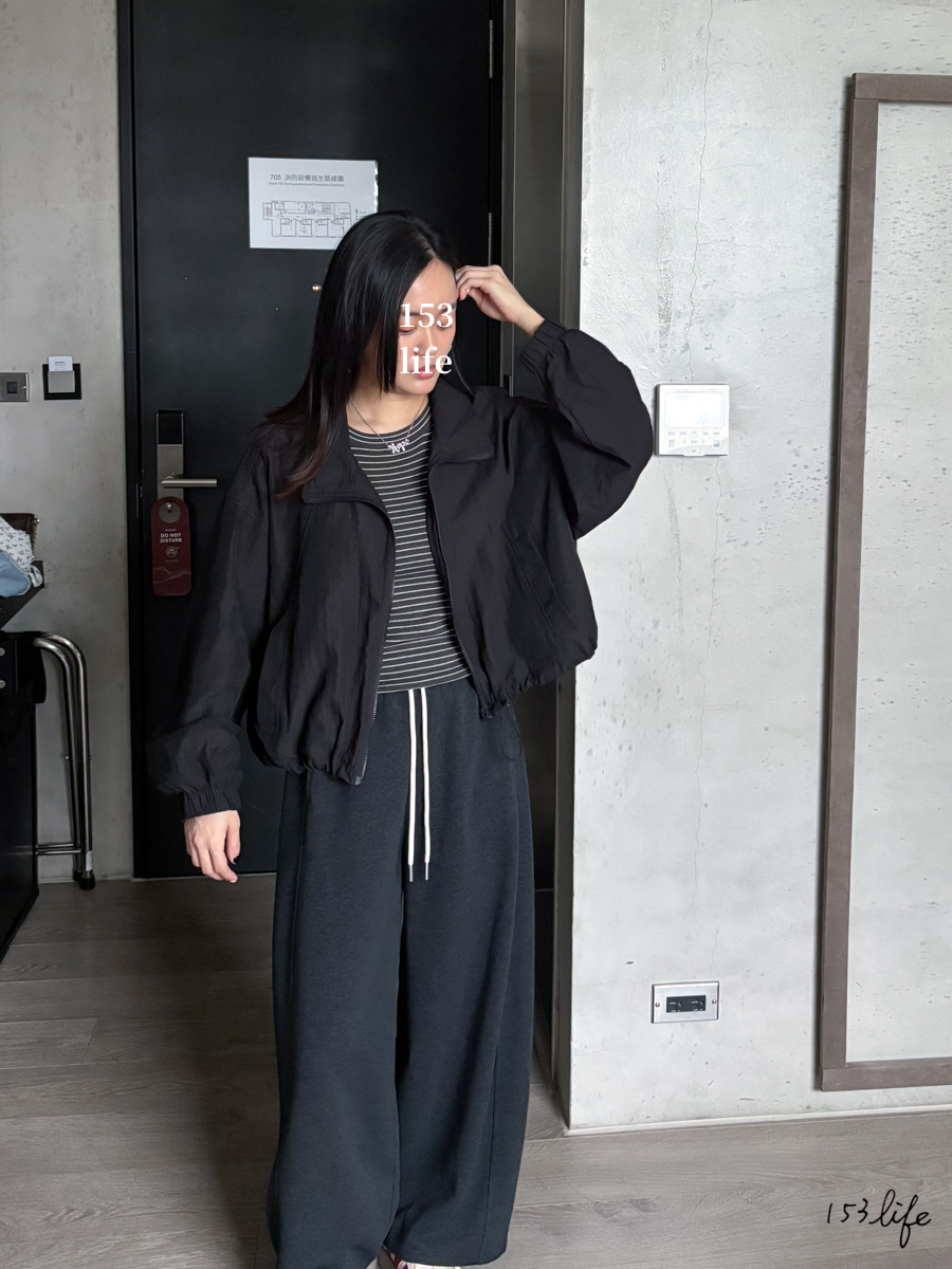 A28拉鍊風衣輕薄外套(2色)