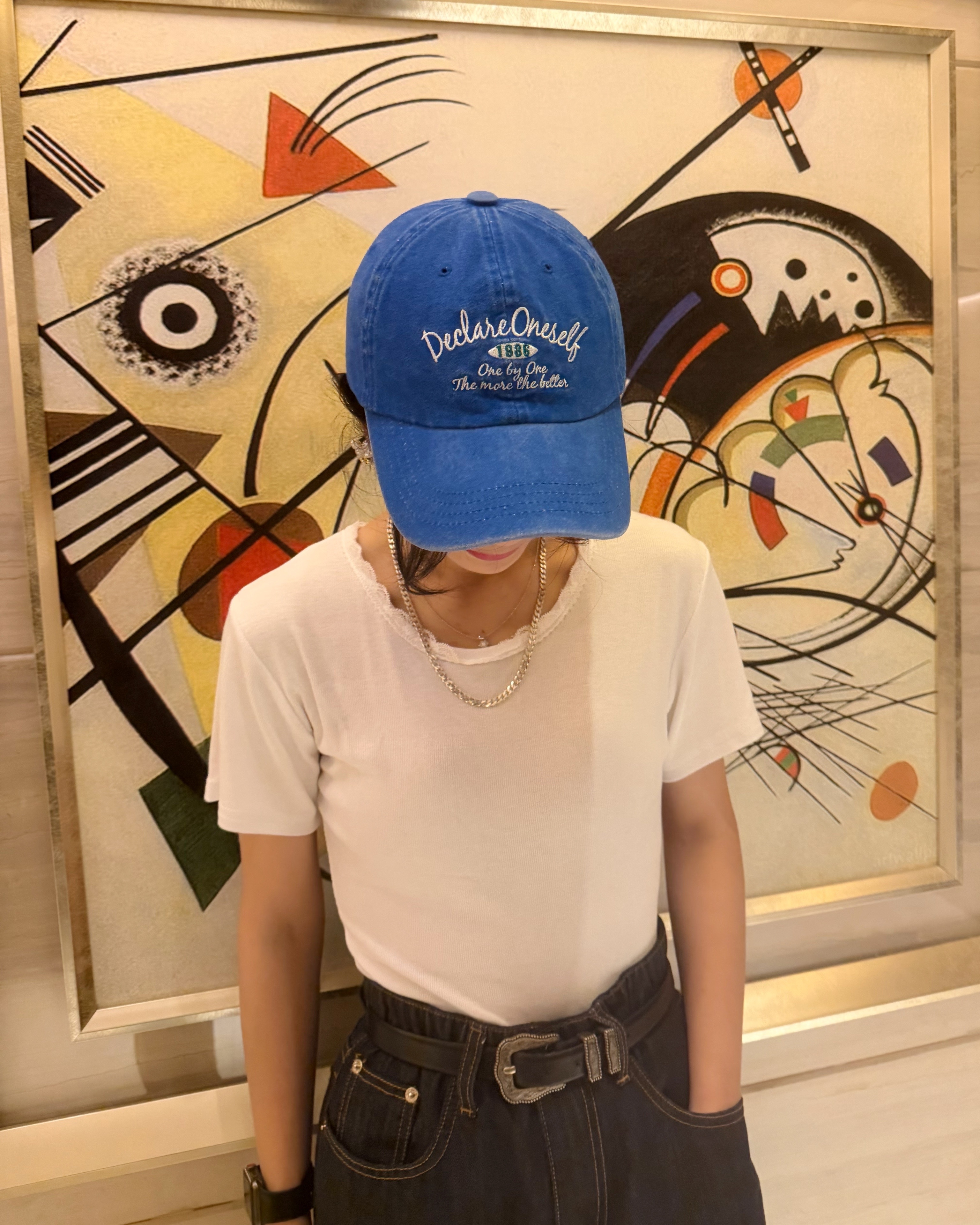 4月新品♥圓領Lace邊彈性Top