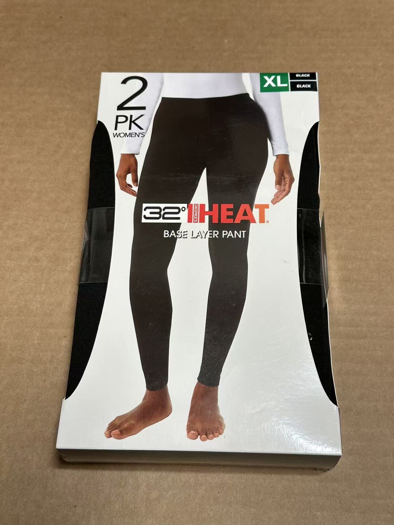 【預購】H0408112 32° Degrees Heat 女款保暖發熱長褲（兩件入）