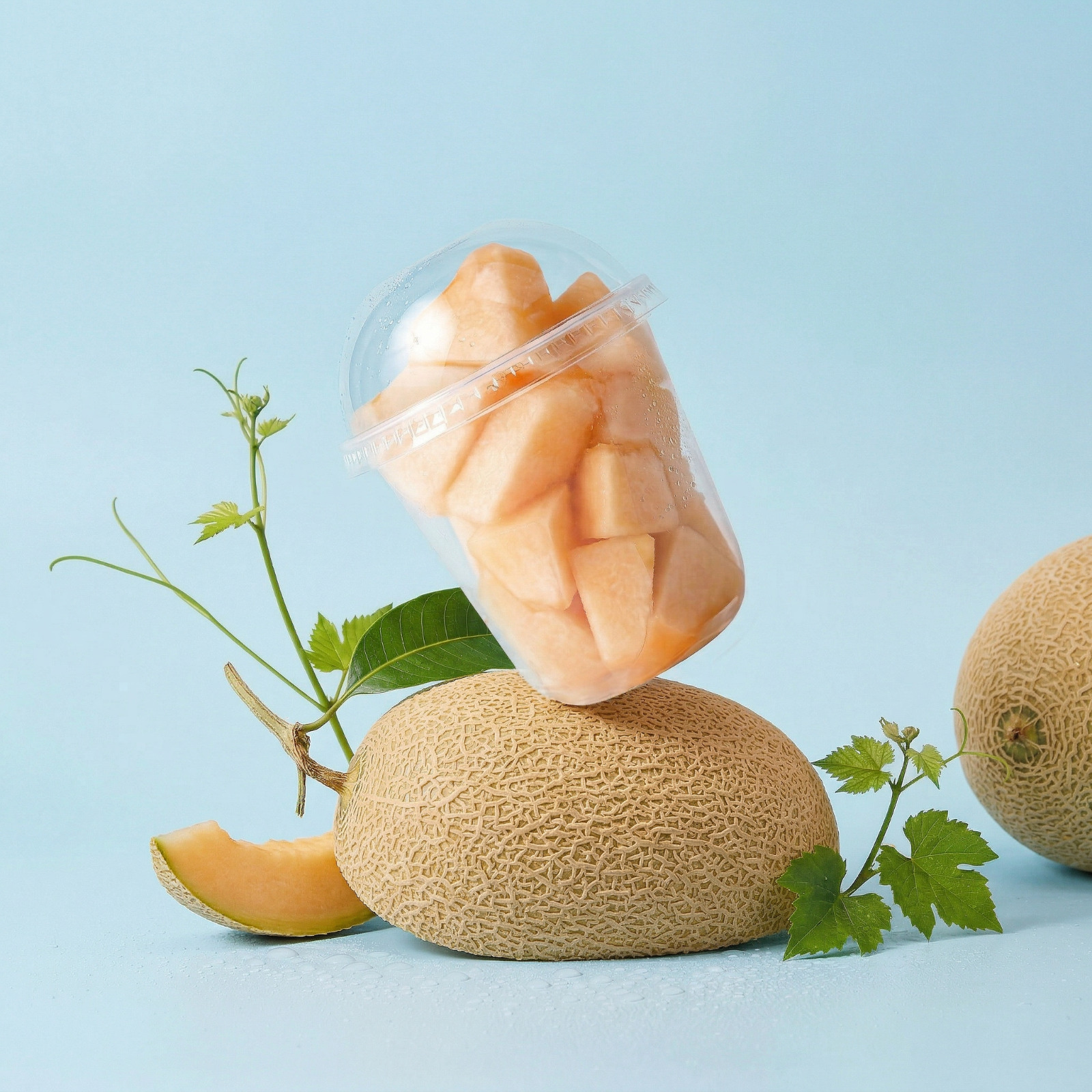 蜜瓜水果杯(350ML)