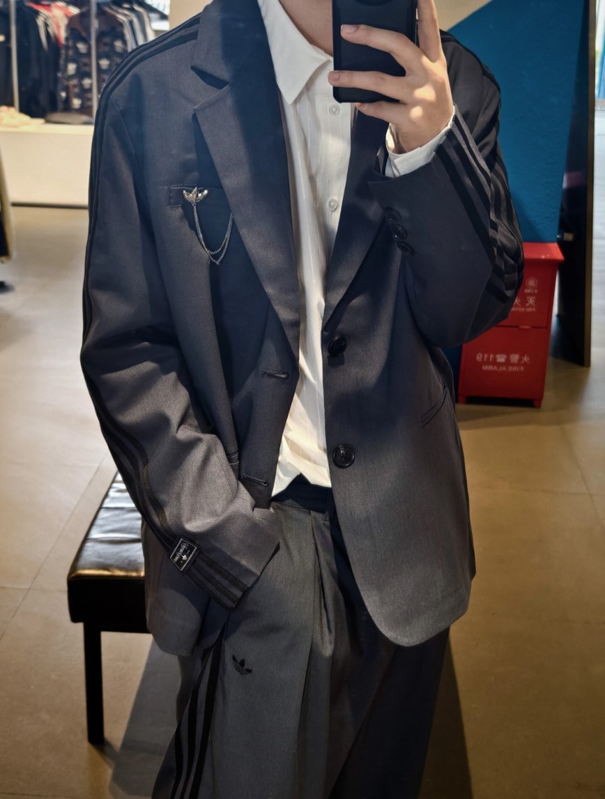 ADIDAS ORIGINALS DLXC U 休閒 西裝 褲子 KU8910