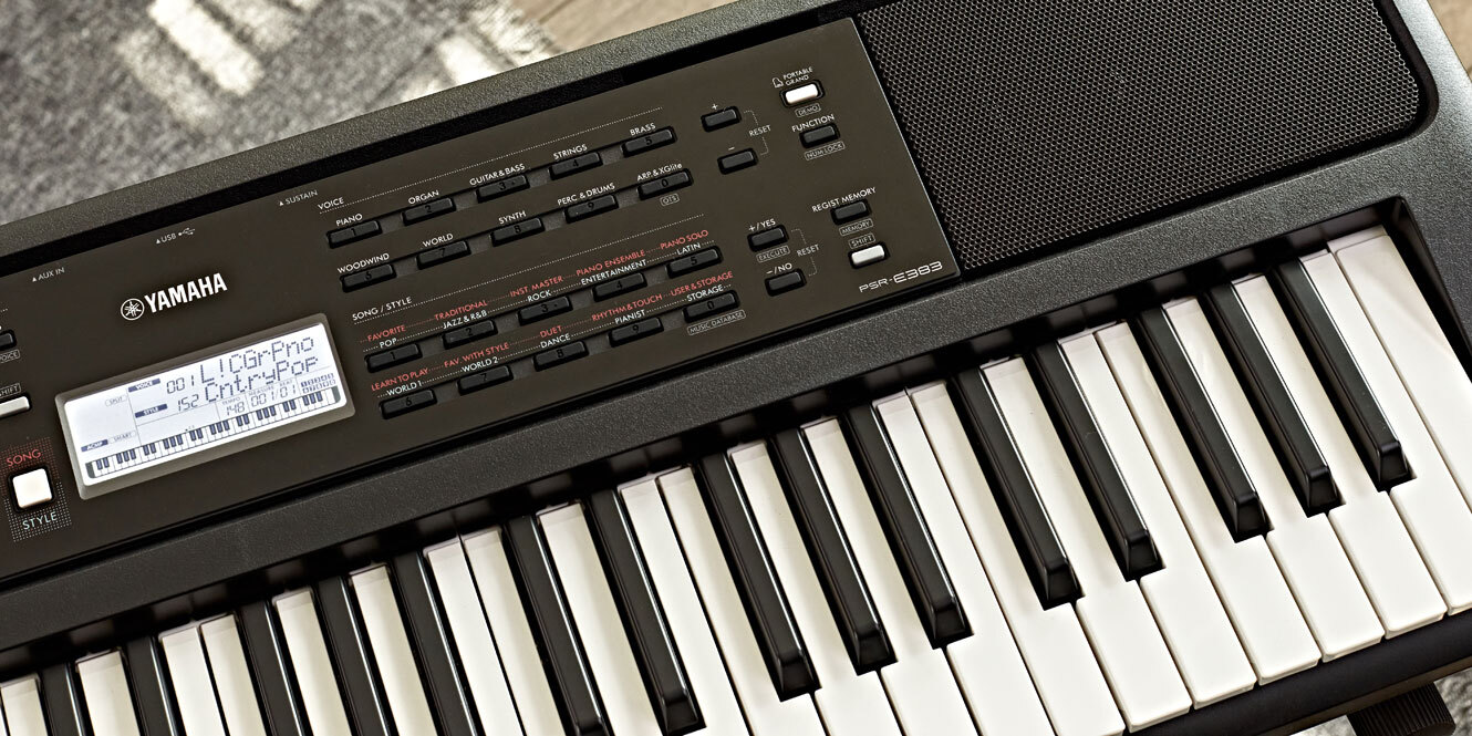YAMAHA  PSR-E383  61鍵電子琴 (下單前請先詢問貨況)