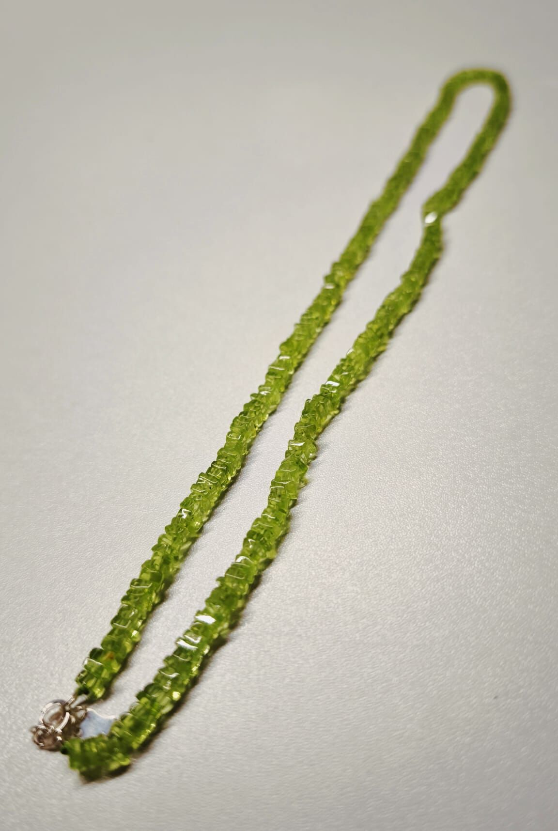 0410GGB23-CRYSTALGG-橄欖石頸鍊 45cm 原價 $980  **卓娜價$538** 加購手鏈$188 (B23)