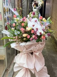 W - 恭賀花籃/韓式花籃-OPE_Ko51