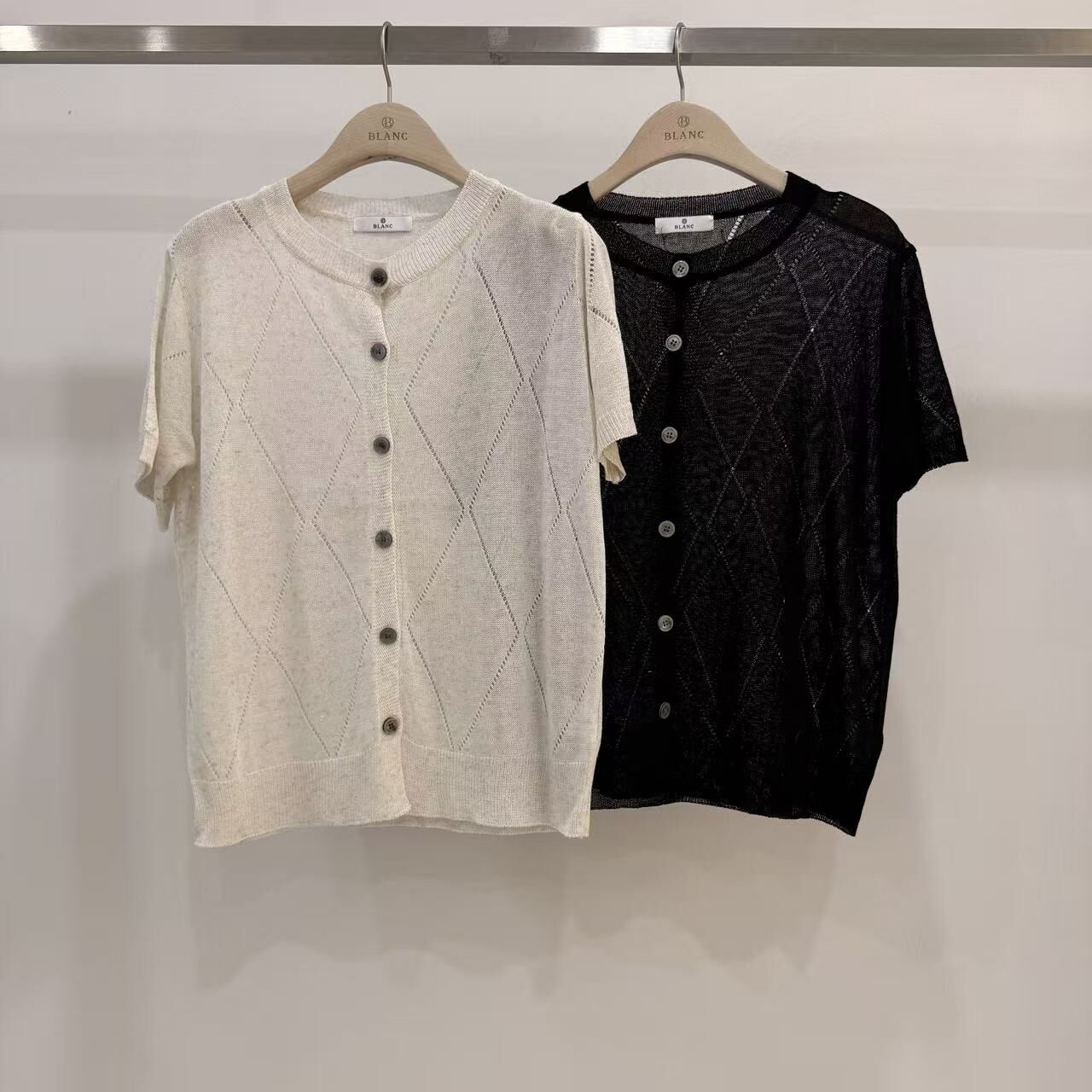 MB6004 菱格線料小外套