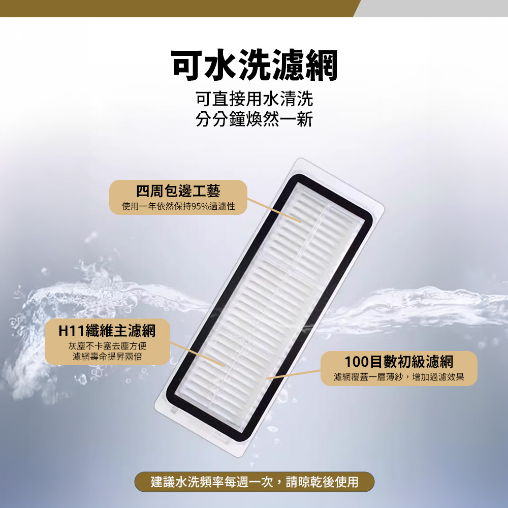 【追覓】X20 L20 掃地機 副廠 耗材 配件 濾網 拖布支架