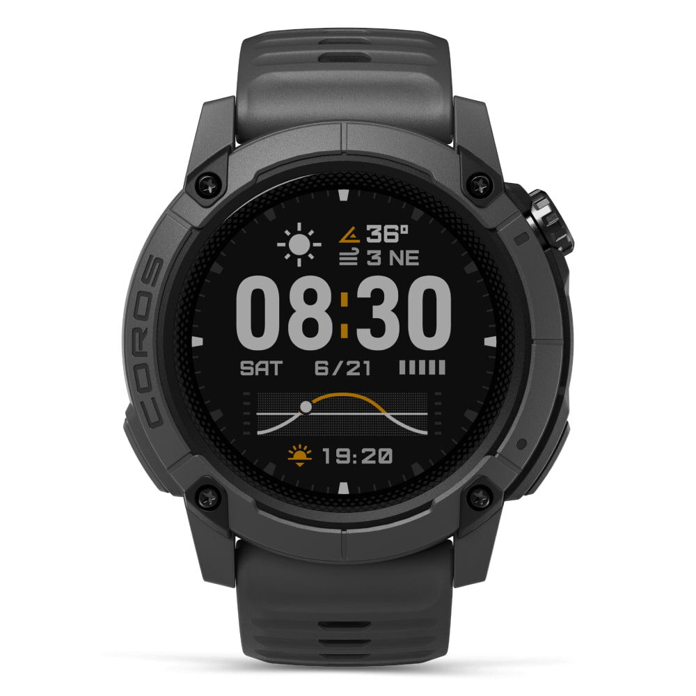 COROS NOMAD 戶外探索錶-黑灰色