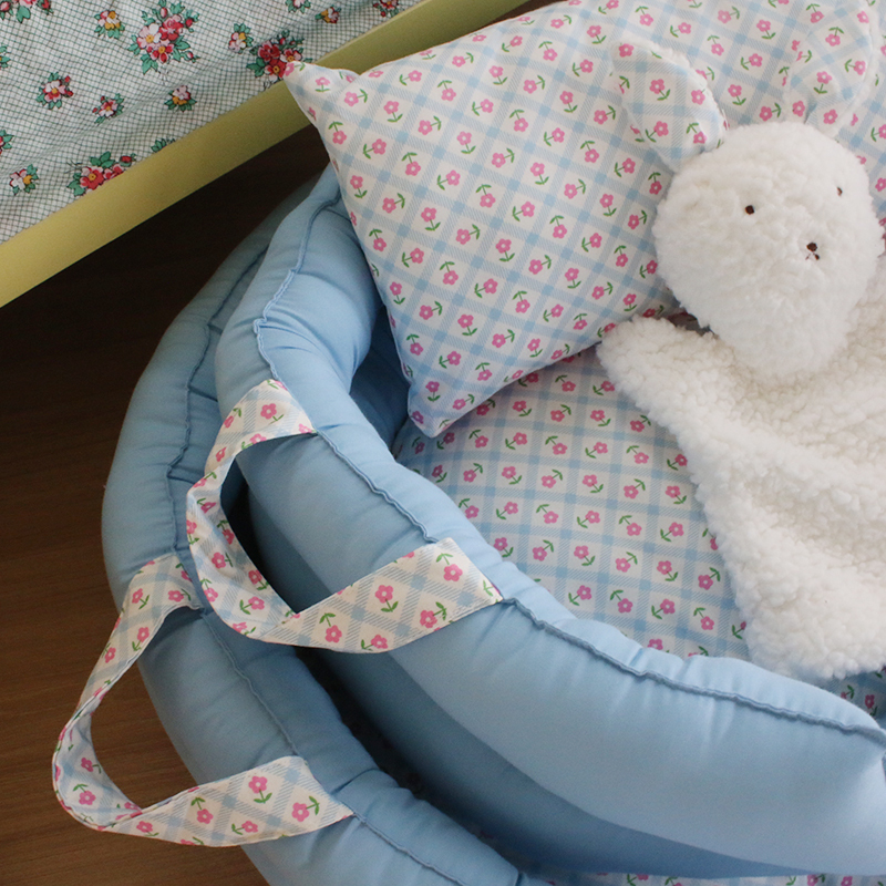 OOPS!｜ 寶寶睡窩Baby Basket - 藍莓
