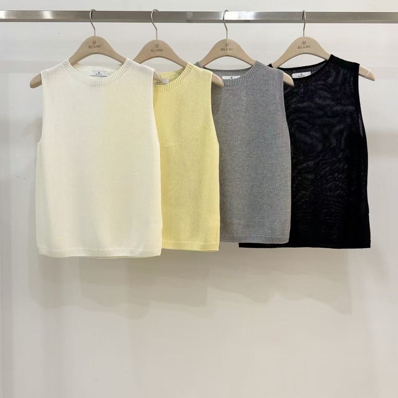 MB6006 混絲薄線料背心