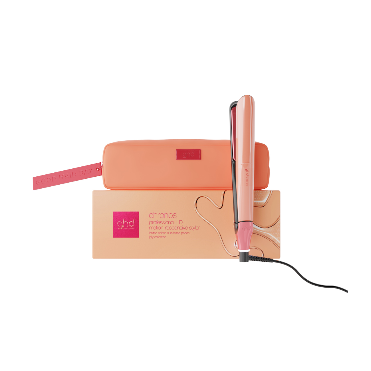 GHD Chronos 限量版陽光蜜桃 高清亮澤造型夾