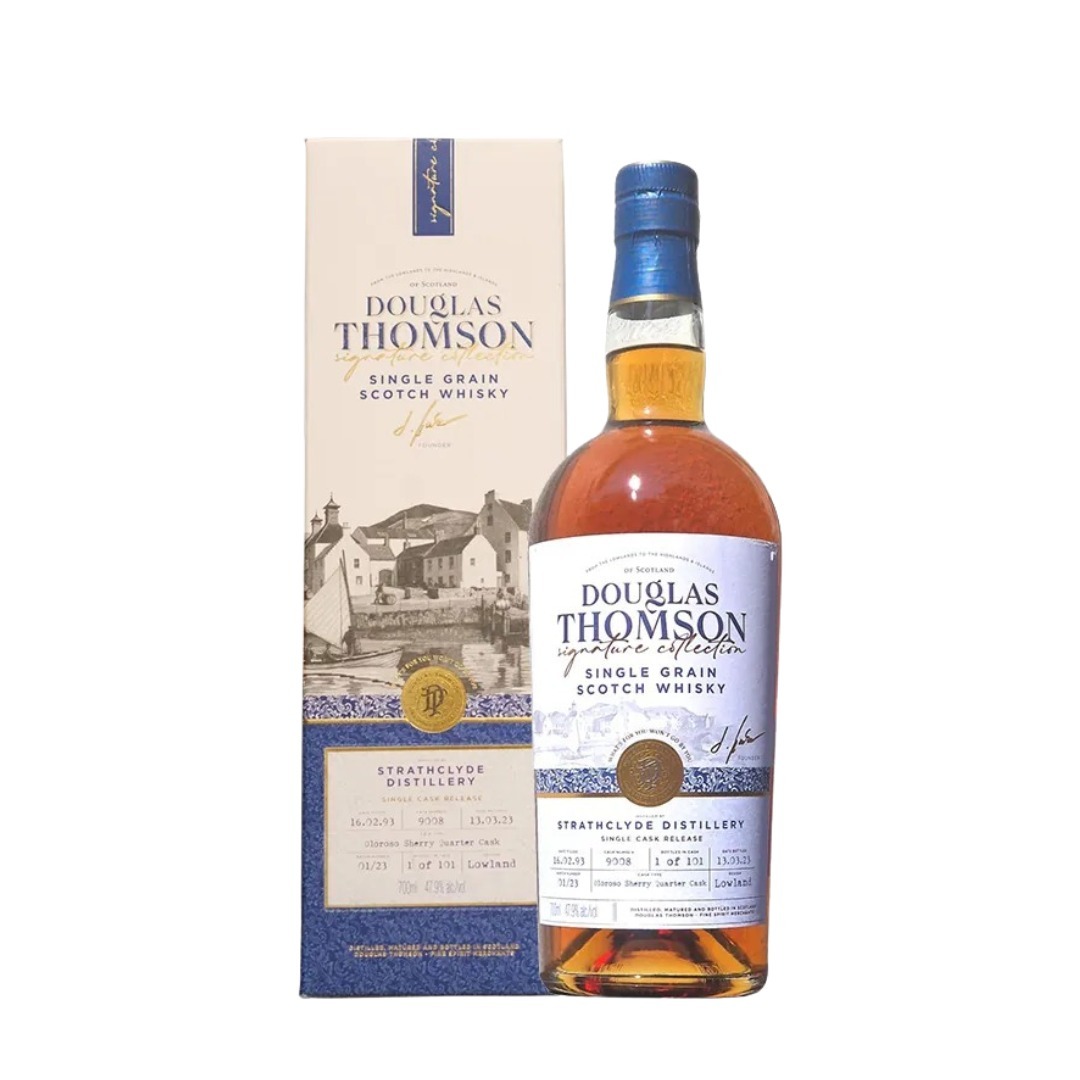Douglas Thomson Stratclyde Distillery 30 Years Single Grain Scotch Whisky (93/23)