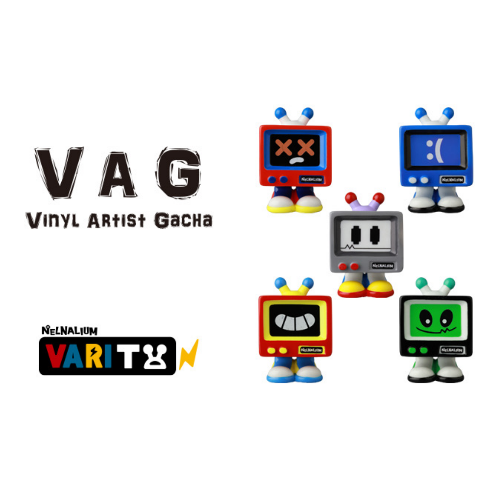 VAG (VINYL ARTIST GACHA)  SERIES 47 VARI-TV / ナガソデ / KOOKYS / PSYCHO RABBIT