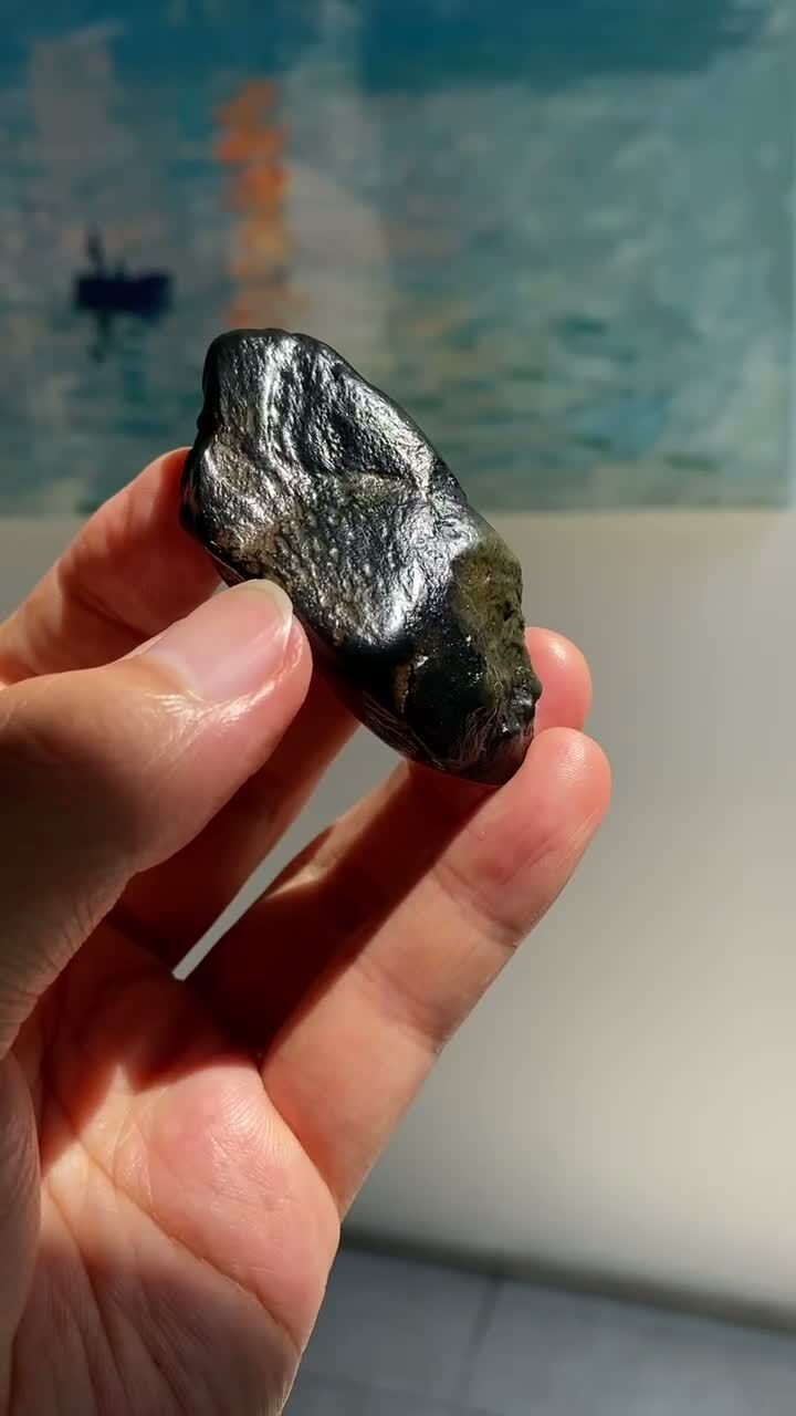 和田玉戈壁料原籽,天然和田玉軟玉