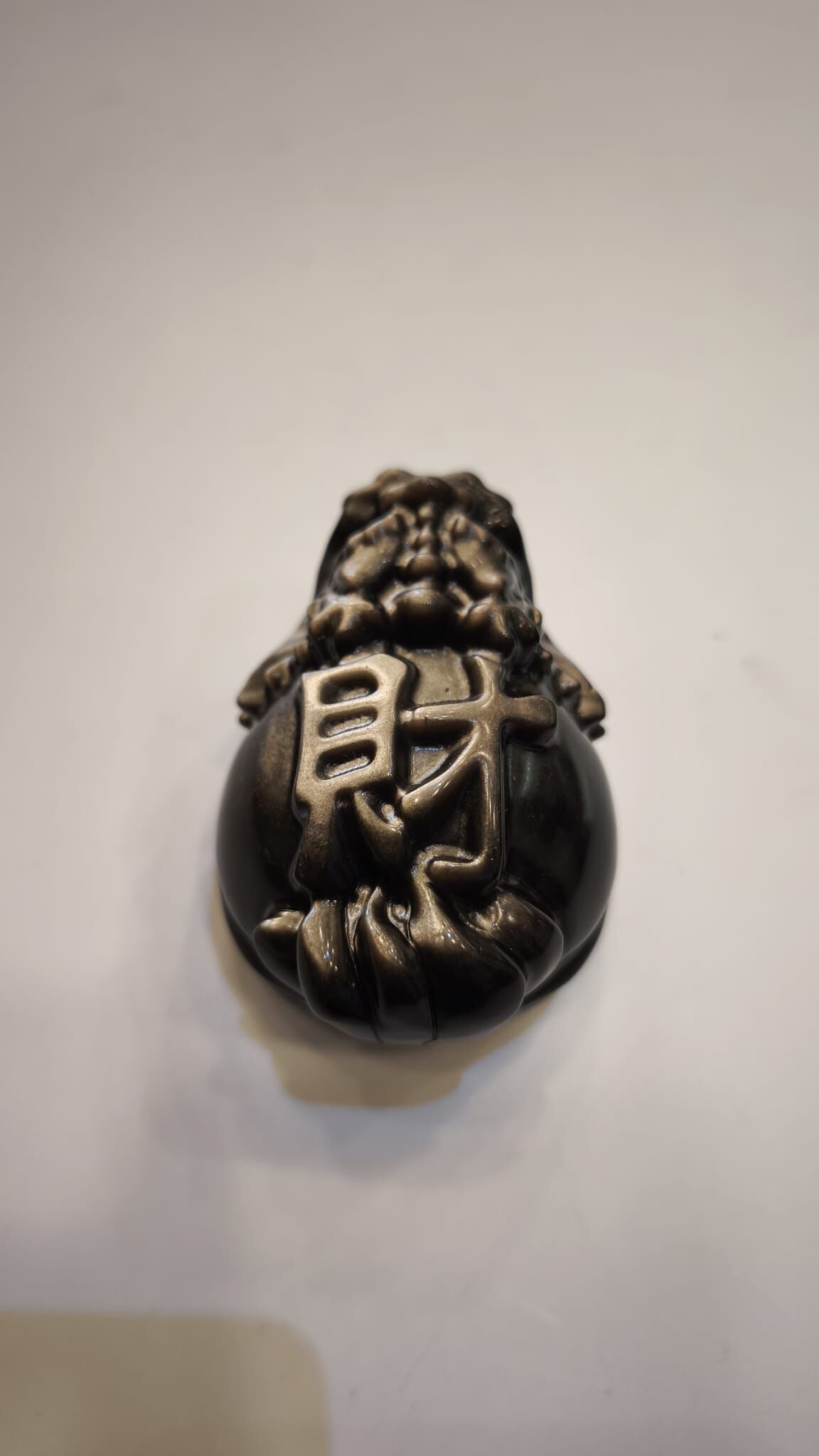 0410GGB36-CRYSTALGG-銀曜石龍龜 原價$800 **卓娜價$488** [限10隻] (B36)