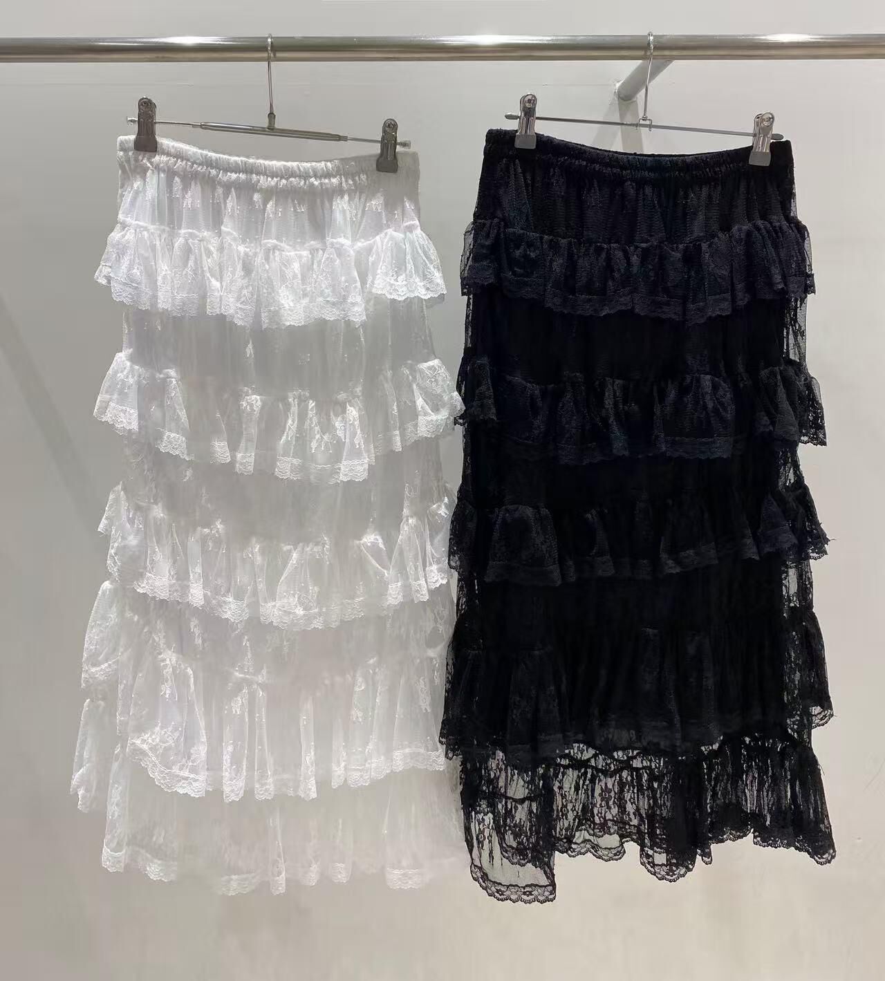 BL6006 層層蕾絲蛋糕長裙