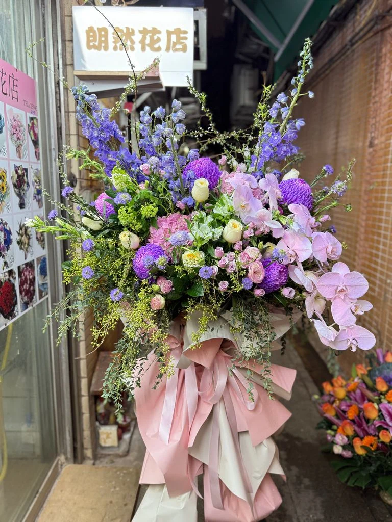W - 恭賀花籃/韓式花籃-OPE15061