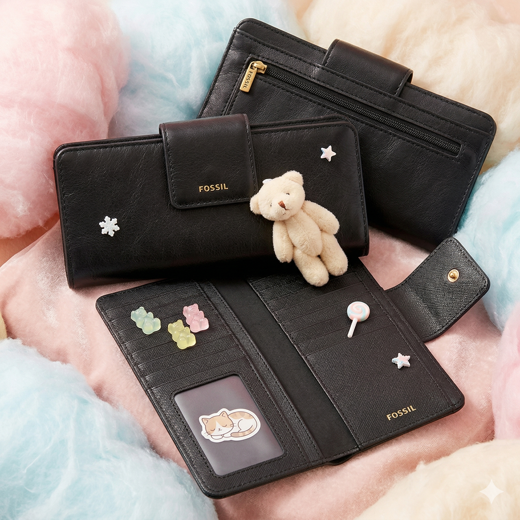 【預購】FOSSIL H040811 經典真皮纖薄信封手拿包銀包