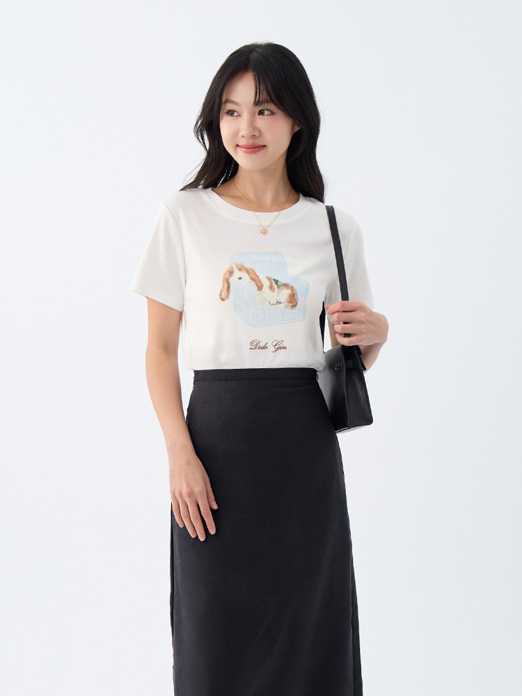 質感細緻休閒棉TEE(95%棉）